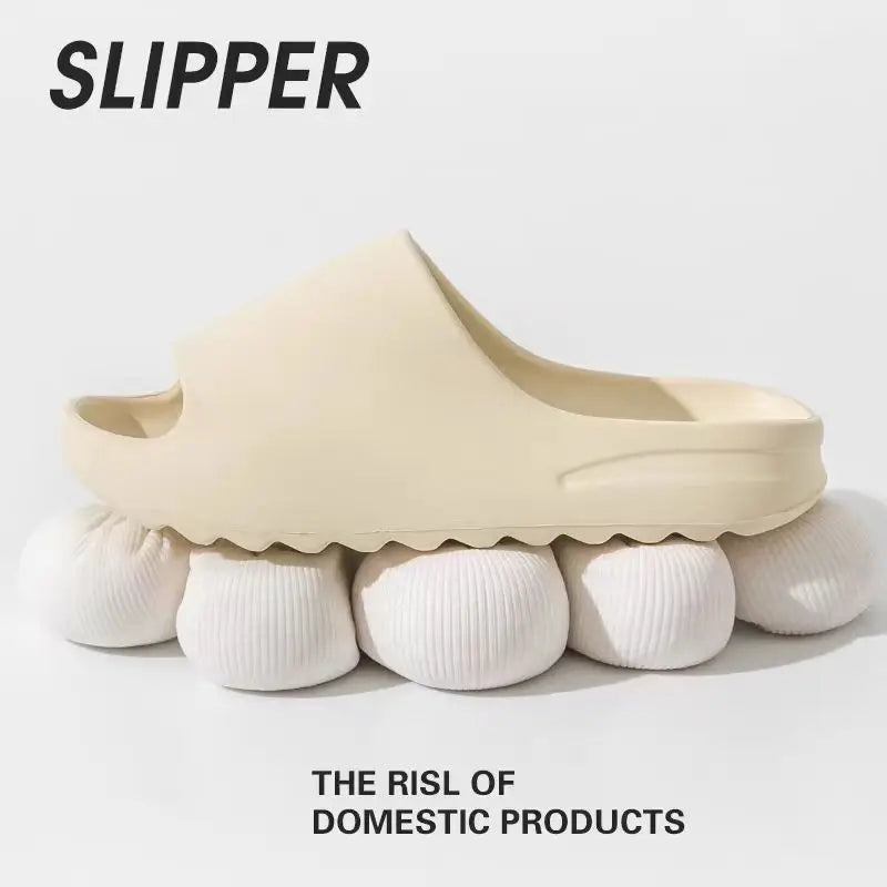 Coconut Slippers Feel like Stepping on Shit Thick-soled Sandals Summer New Non-slip Wearing Sandals